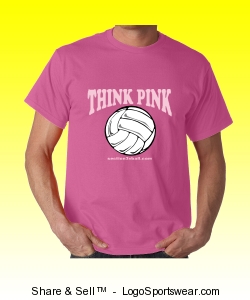 Unisex Think Pink T-Shirt Design Zoom
